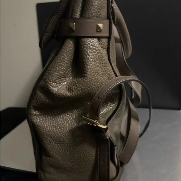 Michael Kor Pebbled Leather Backpack
